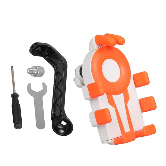 Universals Cycling Device Holder Silicones Shocked Absorbers Handlebars Phone Clip for Motorcycle Scooters Bike