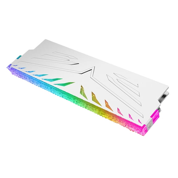 Universals DDR ARGB RAMs Heatsink Providing Effective Cooling and RGBs Lighting Effects for Memory Module
