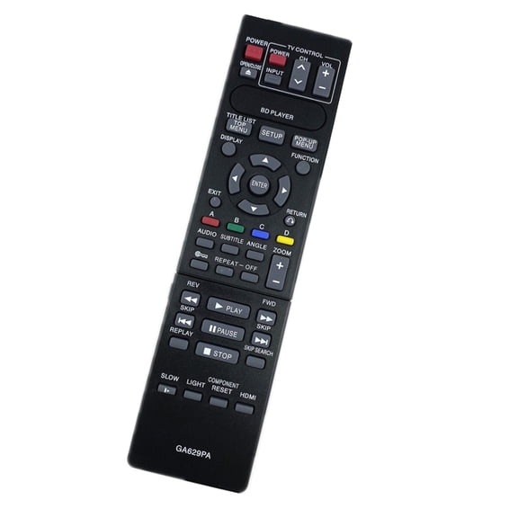 Universals DVDs Player Remote Control with Wide Compatibility, Materials and Low Power Consumption