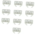 thumbnail image 1 of Universals Drawer Guide Rails Plastic Replacement Furniture Drawer Track Guides Hardware For Home and Office Use, 1 of 9