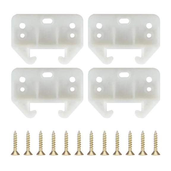 Plastic Furniture Drawer Track Guides Furniture Drawer Track Guides Replacement Furniture Part for Sliding Rails