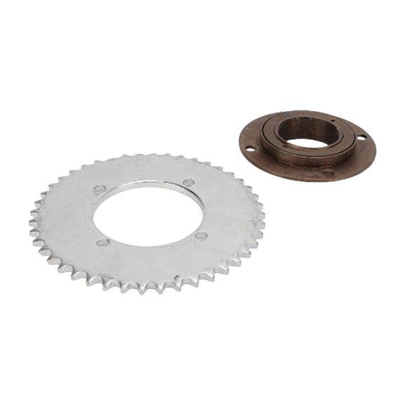 Universals Electric Scooter Rear Wheel T8F 44T 4 Bolt Sprocket Chain Drive Gear & Flywheel Adapters For Enhances Durability And Efficiency