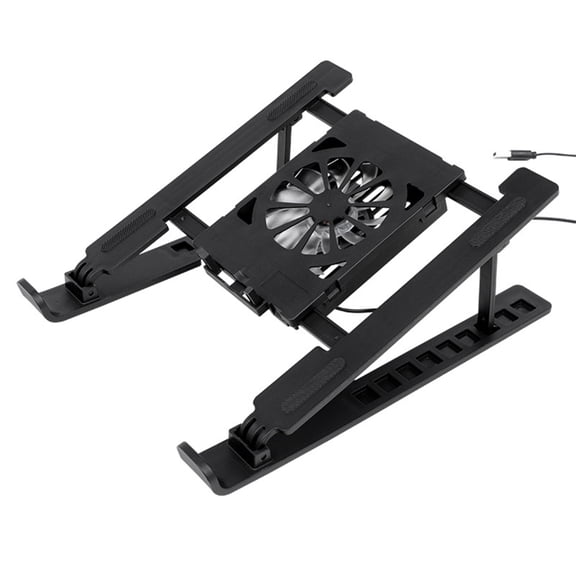 Universals Ergonomic Laptop Tablets Stand Foldable Cooling Base With Multiple Speed Quiet Fan