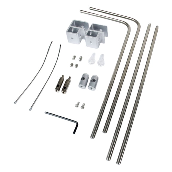 Universals Fish Tanks Lamp Mounting Frame Simple Installation Durability Aluminum Aquariums Light Support
