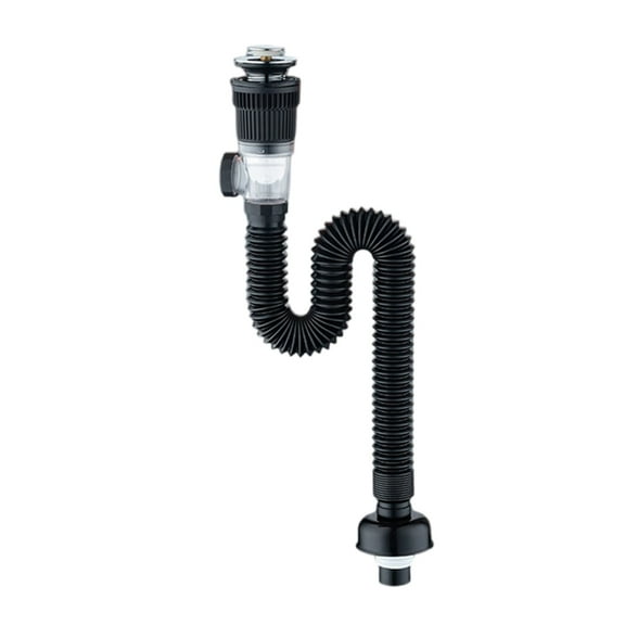 Universals Flexible Sink Drain Pipe Plumbing Flexible Kitchen Anticlogging Sink Strainer Drainages Tube Sink Accessories