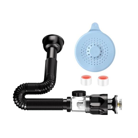 Universals Flexible Sink Sewer Pipe Sink Strainer Bathroom Washbasin Drain Pipe Pipelines Sink Hose Plumbing