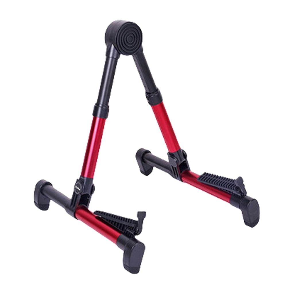 Universals Folding Acoustics Guitar Stand Adjustable Floor Guitar Holder Portable Musical Instrument Stand Enduring