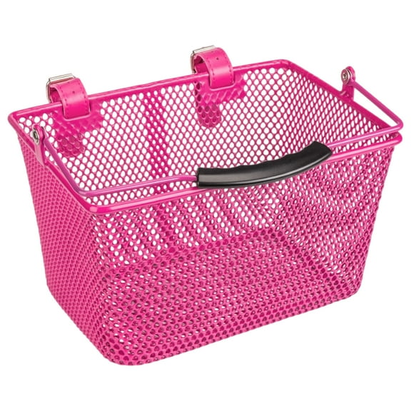 Universals Kids Bicycles Front Basket Quickly Release Scratch Resistant Basket for Boy Girl Bicycles