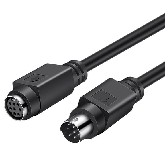 Universals MD8 8Pin Servo Controller Extension Cord Durability PVC Coating 1M/2M For Reliabled Data Transmission