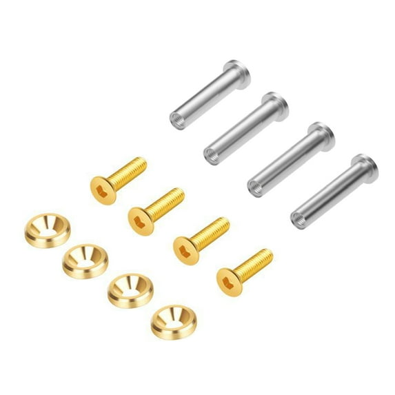 Universals Metal Cooling Fan Screws High Durability Rusts Prevention for Professional Computer Maintenance