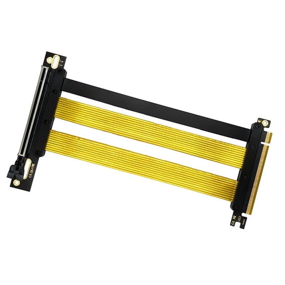 Universals PCIExpress 5.0 Extension Cable Compatible for RTX50 and RX7900 GPUs Vertical Mount
