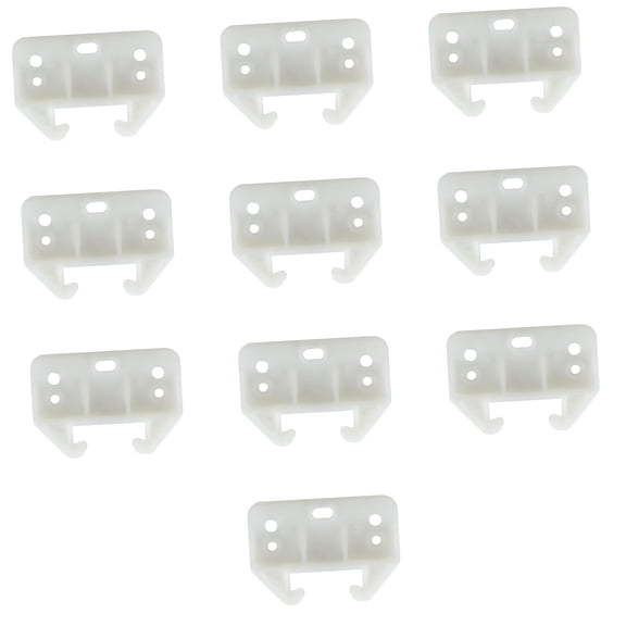 Universals Plastic Drawer Guides Replacement Furniture Drawer Track Guides Closet Cabinet Slides Hardware Easy to Use