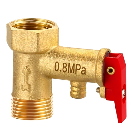 Universals Pressure Relief Valves Replacement Electric Water Heater Safety Valves for Water Heaters Systems Easy to Use