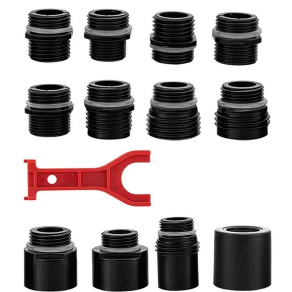 Universals Pulling Down Faucet Head Adapter Set With Most Sink Sprayers Head Includes Hose Connectors Accessories