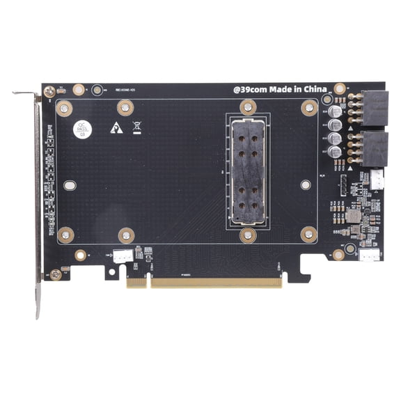 Universals SXM2 V100 GPU Converters For Standard PCIe Slots High Efficiency Cooling System