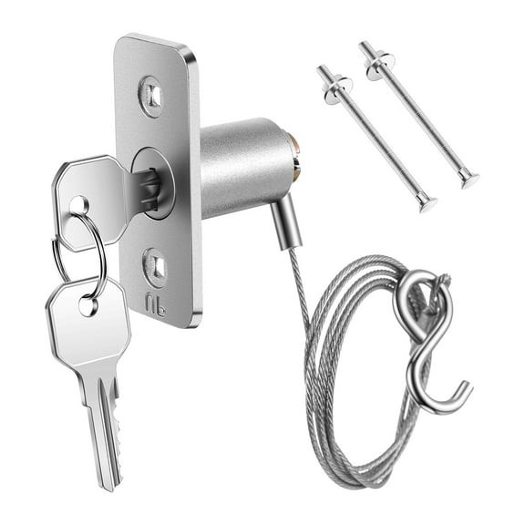 Universals Stainless Steel Garage Lock Emergencies Release Systems Manual Overrides for Power Failure Situations