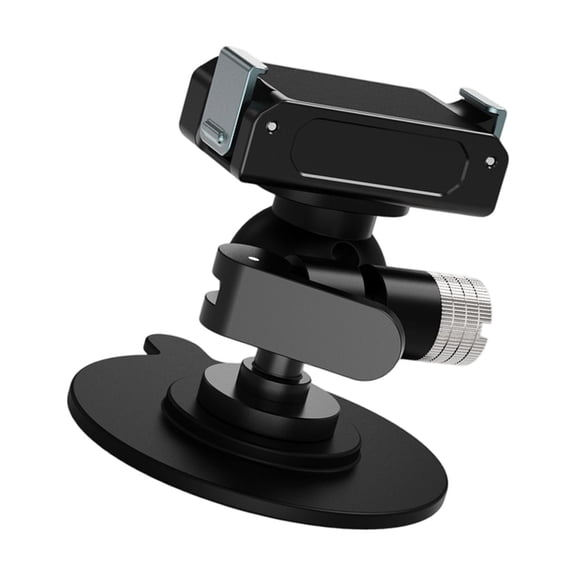 Universals Suction Mount For Action Cameras Toolless Quick Release 360 Adjustable Angled Strong Adhesion Aluminum Alloy