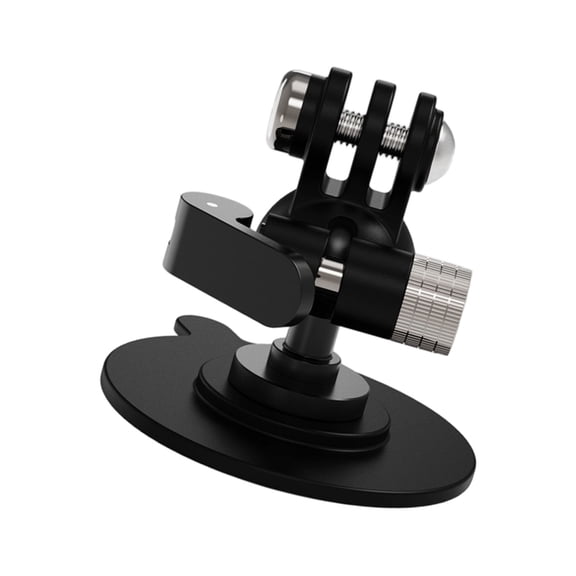 Universals Suction Mount For Action Cameras Toolless Quick Release 360 Adjustable Angled Strong Adhesion Aluminum Alloy