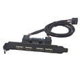 thumbnail image 1 of Universals USB2.0 Motherboards Expansion Bracket For PC Case Featuring Anti Interferences Metal Housing, 1 of 8