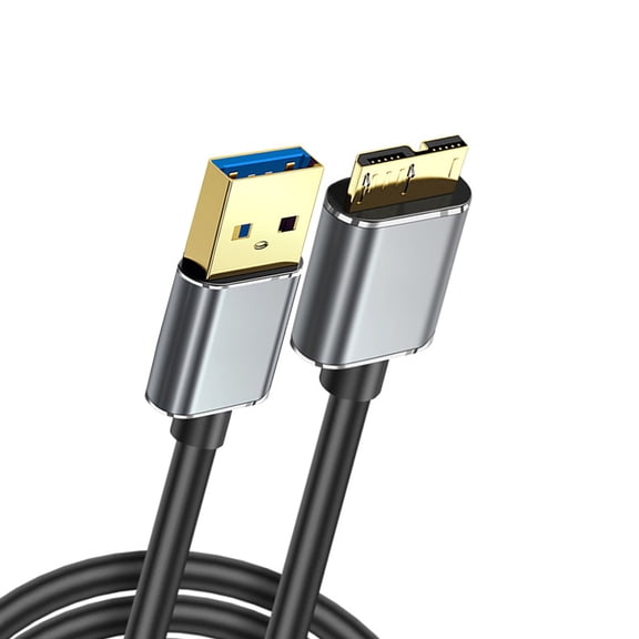 Universals USB3.0 MicroB Cable 5Gbps Fast Speed For Digital Hard Drive