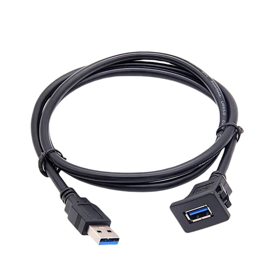 Universals Water Resistant USB3.0 Data Transfer Cable for Motorcycle Yacht Car Panels