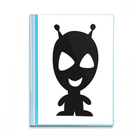 Universe Alien Monster Alien Book Sheet Protectors Portfolio Binder Folder