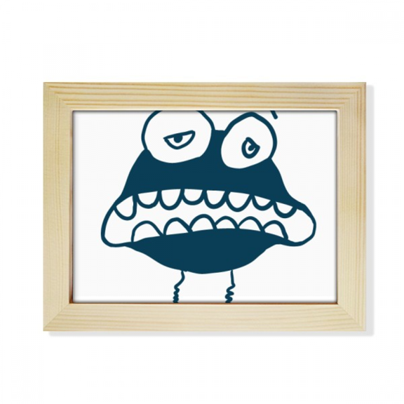 Universe Alien Monster Alien Creature Desktop Photo Frame Picture Art Decoration Painting 6x8 inch