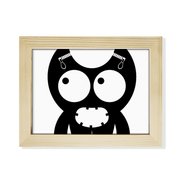 Universe Alien Monster Alien Creature Desktop Photo Frame Picture Art Decoration Painting 6x8 inch