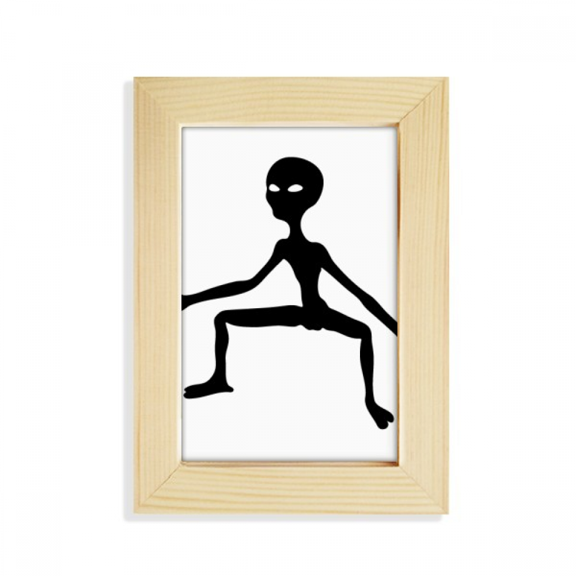 Universe Alien Monster Alien Desktop Display Photo Frame Picture Art Painting 5x7 inch