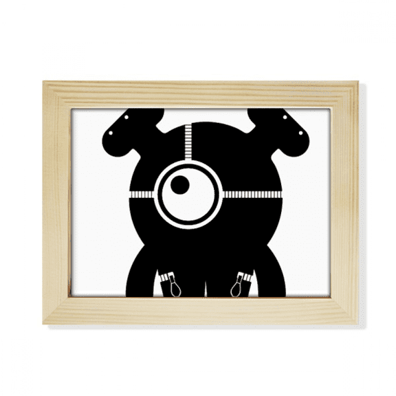 Universe Alien Monster Alien Desktop Photo Frame Picture Art Decoration Painting 6x8 inch