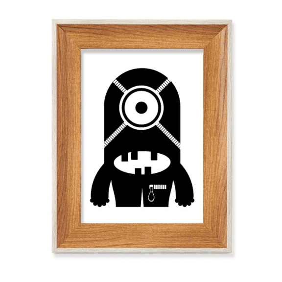 Universe Alien Monster Alien Desktop Wooden Photo Frame Display Picture Art Painting Multiple Sets