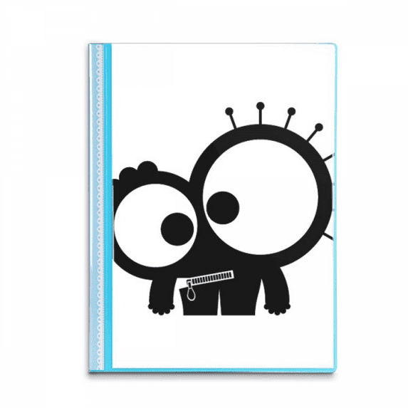 Universe Alien Monster Creature Book Sheet Protectors Portfolio Binder Folder