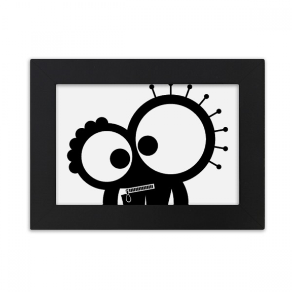 Universe Alien Monster Creature Desktop Photo Frame Ornaments Picture Art Painting