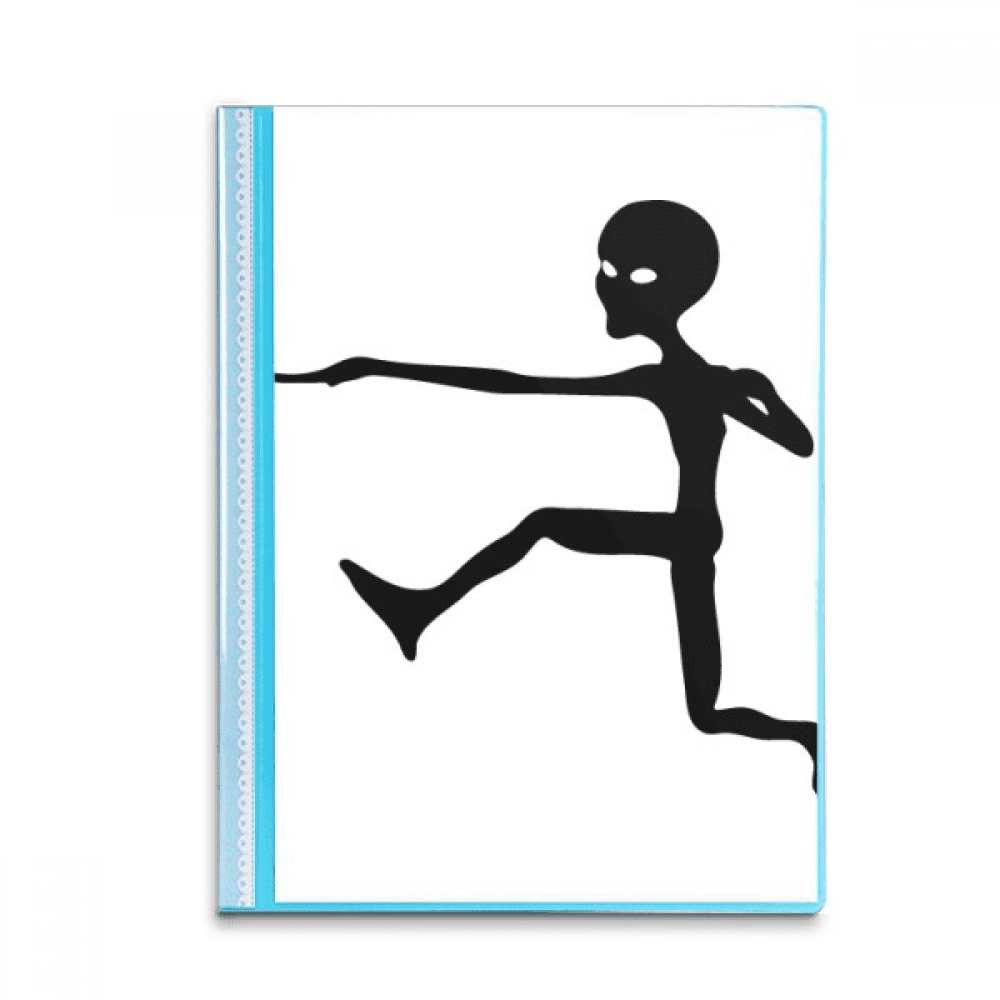 Universe Alien Monster Jumping Alien Book Sheet Protectors Portfolio ...