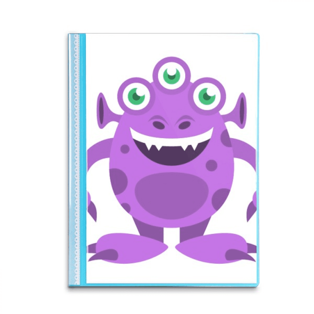 Universe Alien Monster Purple Alien Book Sheet Protectors Portfolio ...