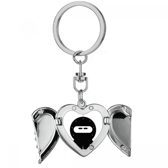 Universe Alien Monster Robot Heart Angel Wing Key Chain Holder