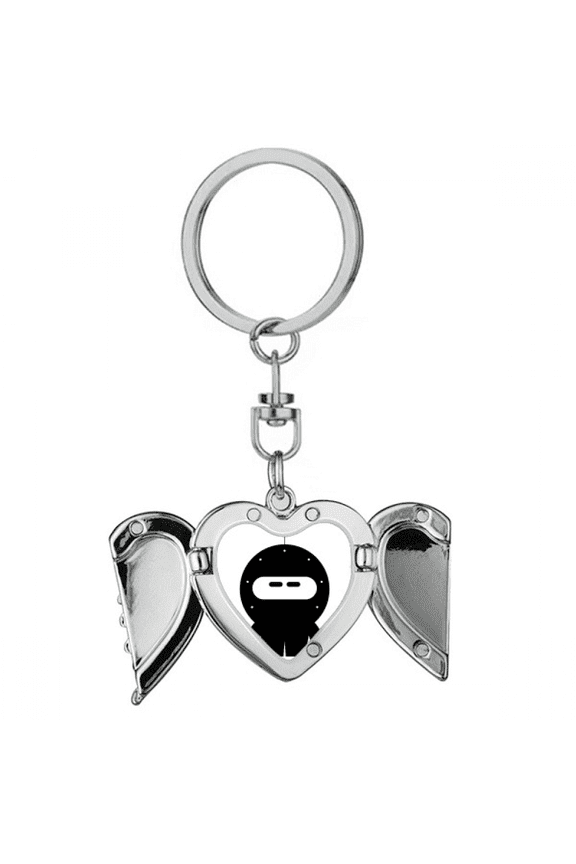Universe Alien Monster Robot Heart Angel Wing Key Chain Holder