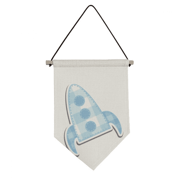 Universe Alien Monster Spacecraft Canvas Flag Hanging Wall Art Decor Banner