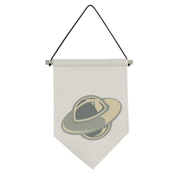 Universe Alien Monster UFO Canvas Flag Hanging Wall Art Decor Banner