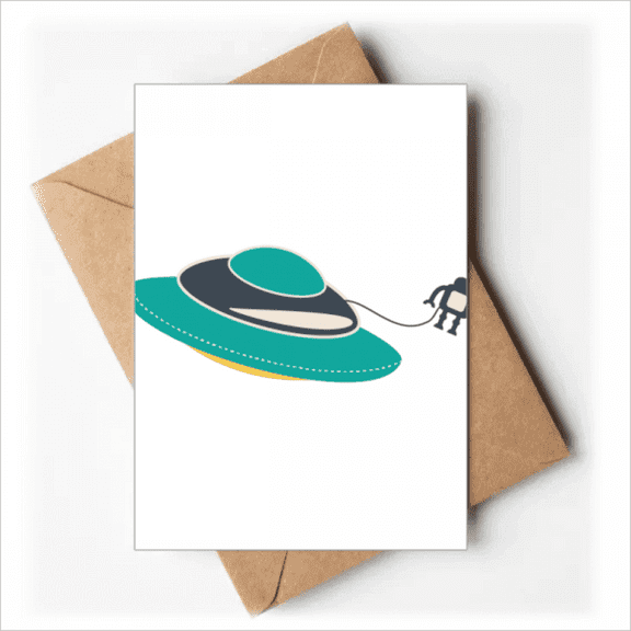 Universe Alien Monster UFO Greeting Cards You are Invited Invitations
