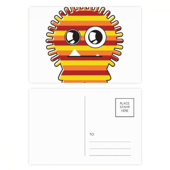 Universe And Alien Alien Postcard Set Birthday Mailing Thanks Greeting Card