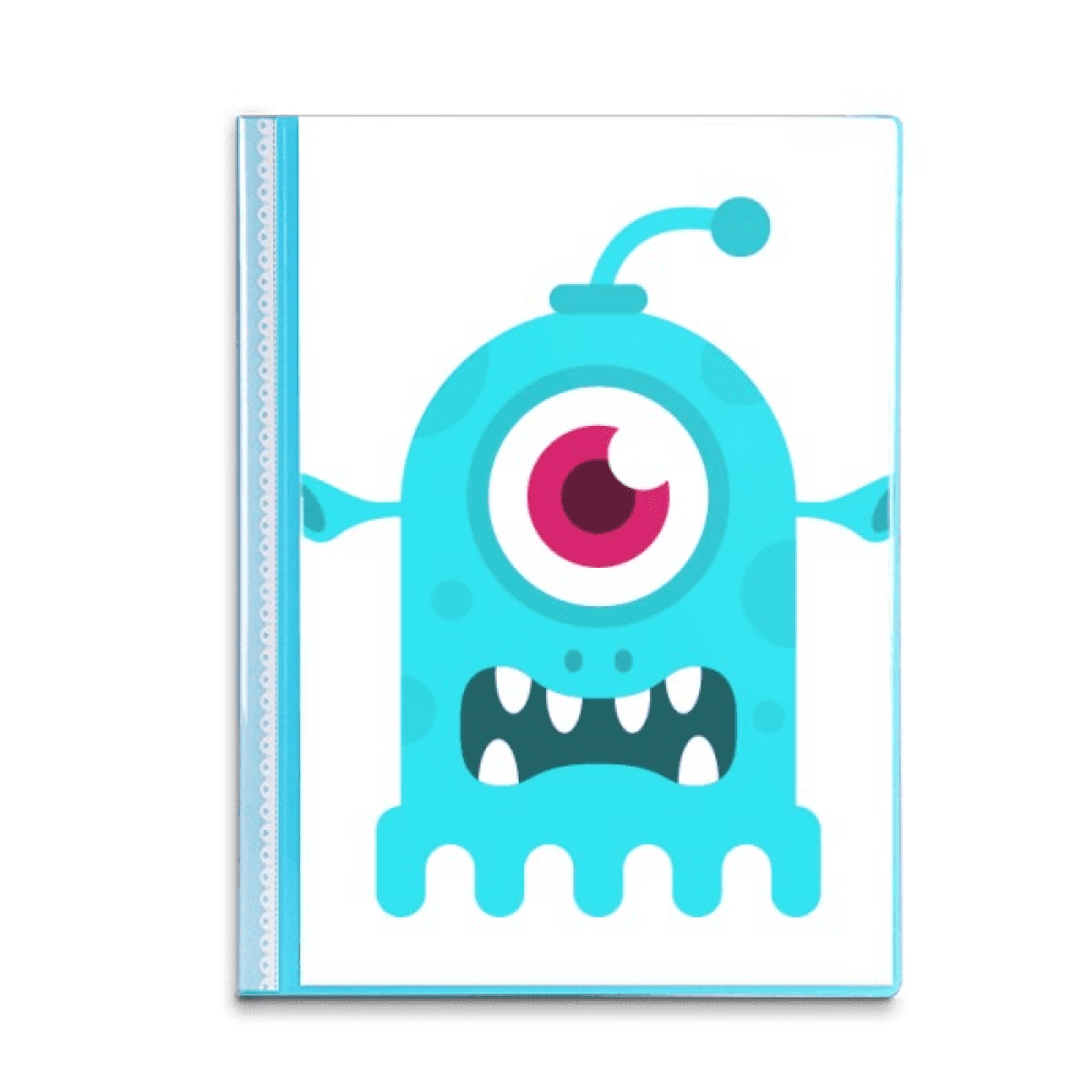 Universe And Alien Blue Cyclops Alien Book Sheet Protectors Portfolio ...