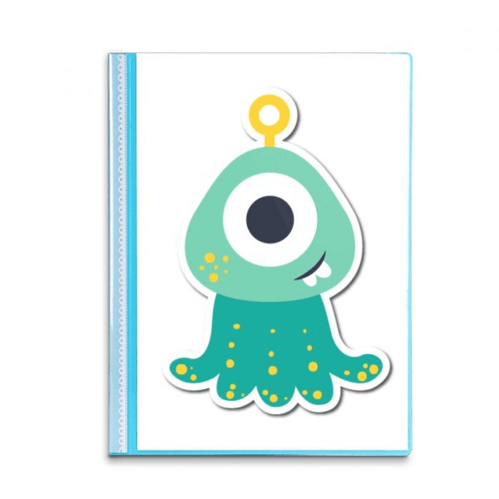 Universe And Alien Cyclops Monster Book Sheet Protectors Portfolio ...