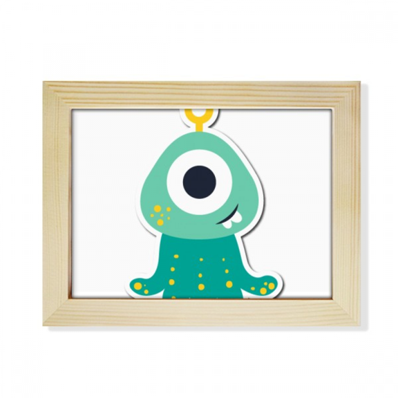 Universe And Alien Cyclops Monster Desktop Photo Frame Picture Art Decoration Painting 6x8 inch