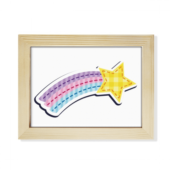 Universe And Alien Meteor Desktop Photo Frame Picture Art Decoration Painting 6x8 inch