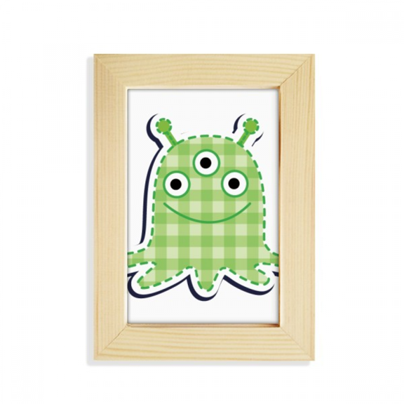 Universe And Alien Monster Desktop Display Photo Frame Picture Art Painting 5x7 inch