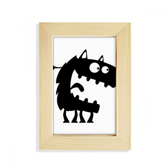 Universe And Alien Monster Desktop Display Photo Frame Picture Art Painting 5x7 inch