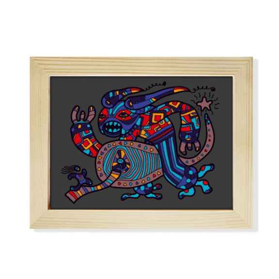 Universe And Alien Monster Desktop Photo Frame Picture Art Decoration Painting 6x8 inch