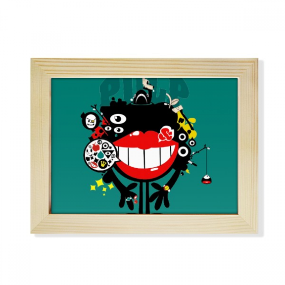 Universe And Alien Monster Desktop Photo Frame Picture Art Decoration Painting 6x8 inch