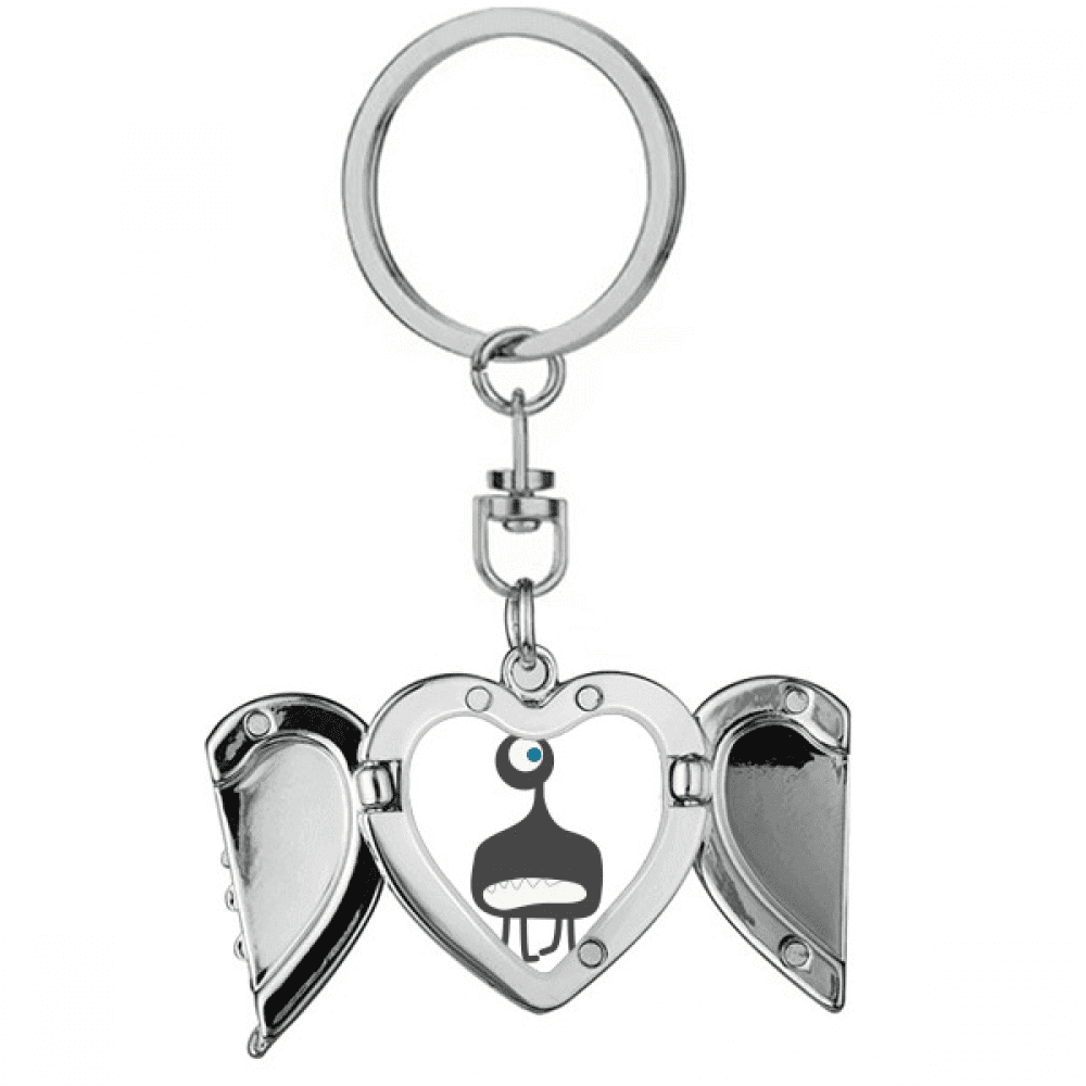 【MUWM】Heart Star Keyring Amazon.com: MONSHMU Guitar Love Heart Star Keychain for Men